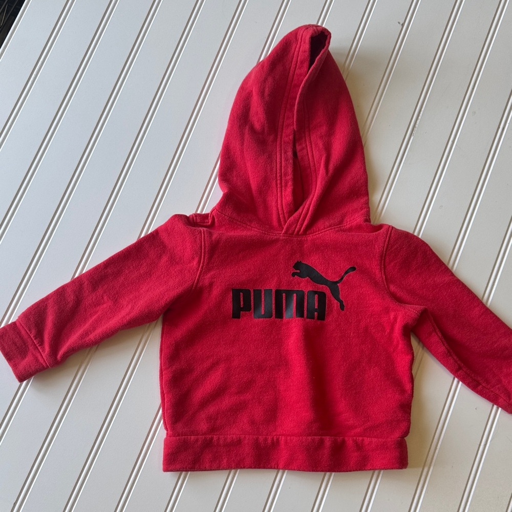 Puma Kids Bold Red Hoodie